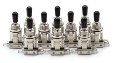 10x Switchcraft Short 3-Way Toggle With Black...