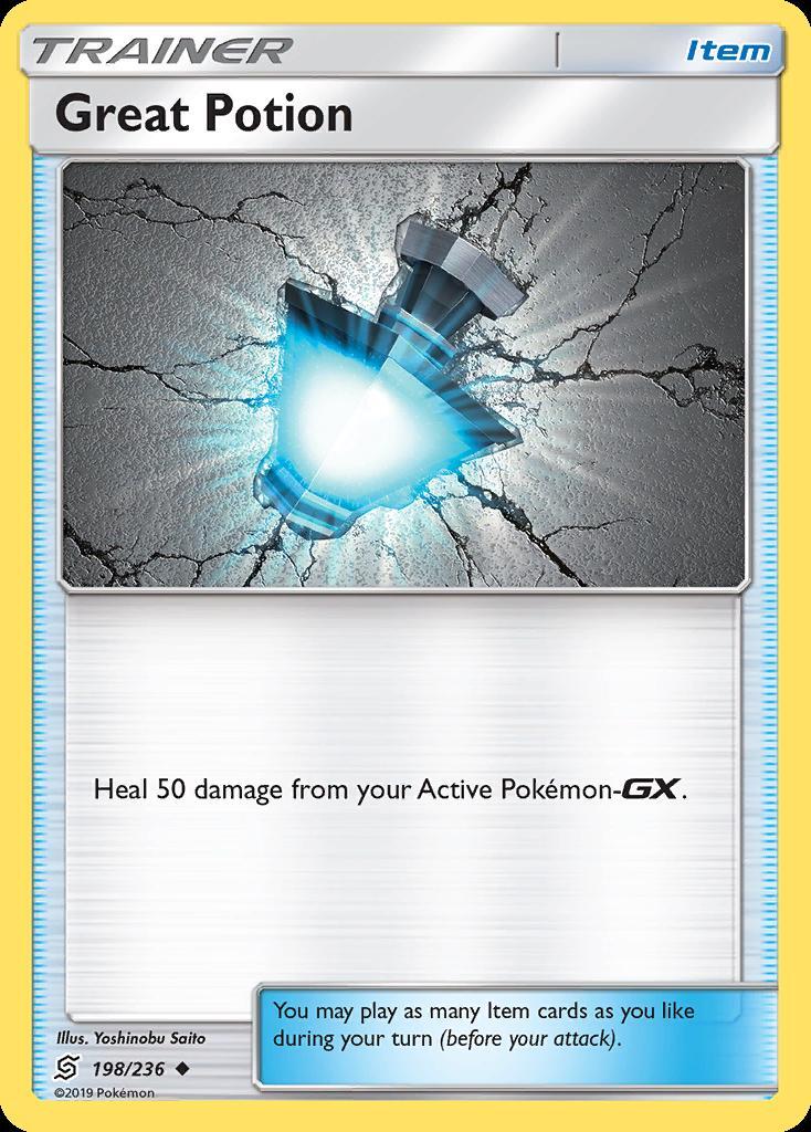Pokemon Great Potion (198/258) Unified Minds LP