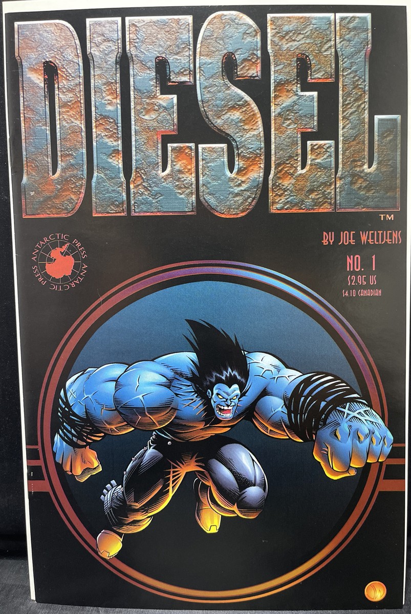 Diesel #1 1997 Antarctic Press NM Rare HTF Joe Weltjens | eBay