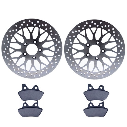TOFR 11.5 Front Brake Rotors Discs for Harley Touring 00