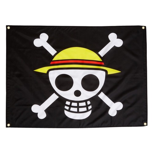 One Piece Luffy Pirate Flag Multi-colored 31-inch Flag for Fans