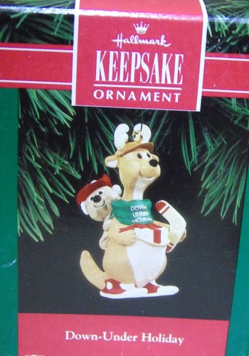 HALLMARK "DOWN UNDER HOLIDAY" CHRISTMAS ORNAMENT 1992