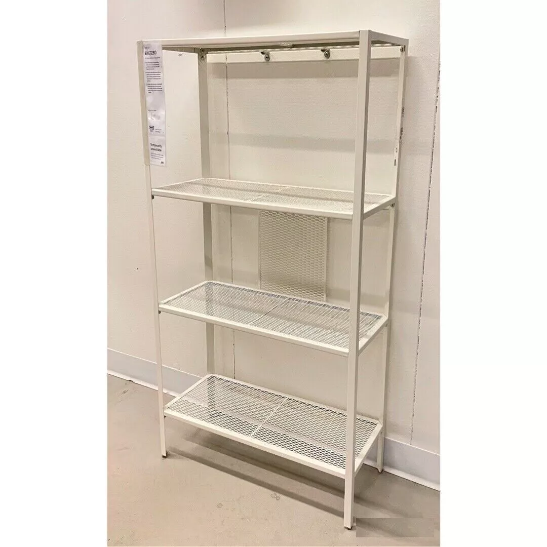 BAGGEBO estantería, metal/blanco, 60x25x116 cm - IKEA