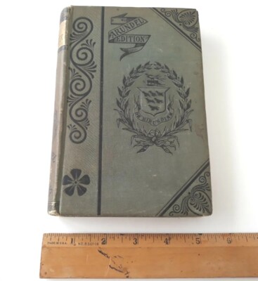 1800s Antique Book Deerslayer Arundel Series James Cooper 1893 | eBay