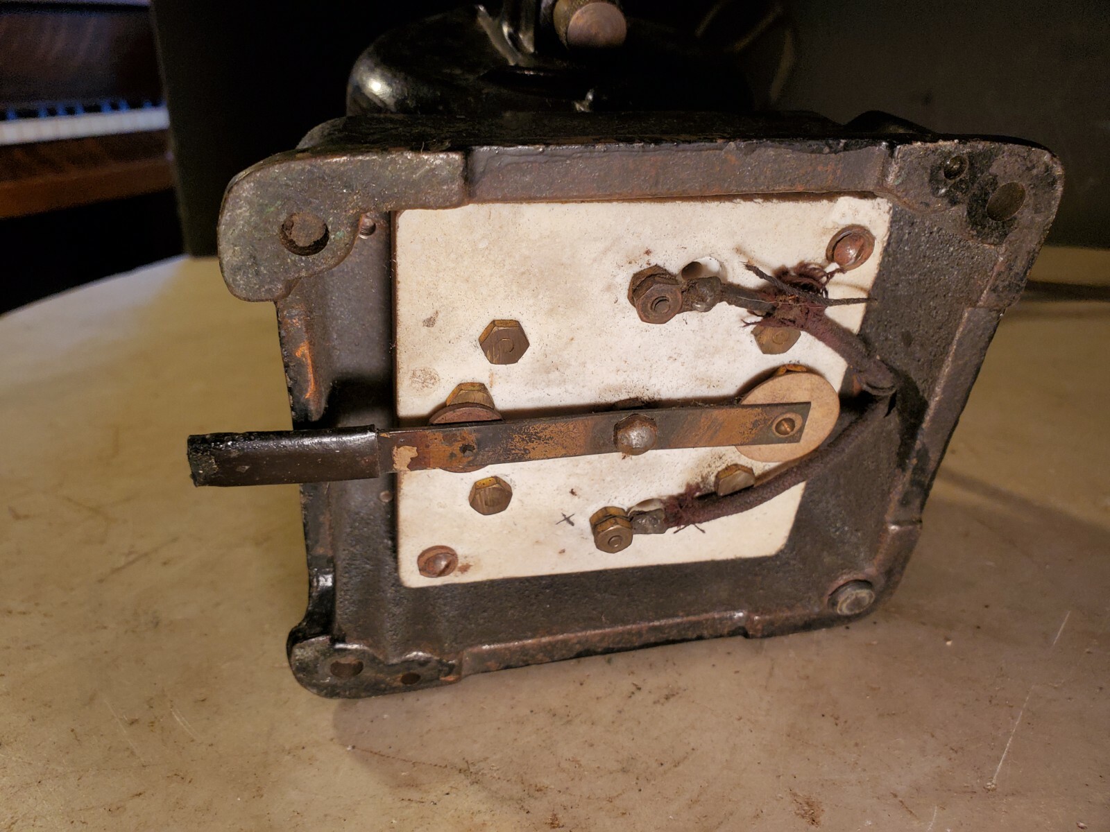 Antique FIDELITY Electric Co. Lancaster Pa Motor Reversing w Foot