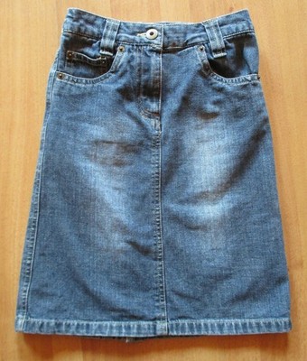 Süßer Jeans-Rock Größe 116 - langer Schnitt ( Nur 3x getragen - TOP Zustand )