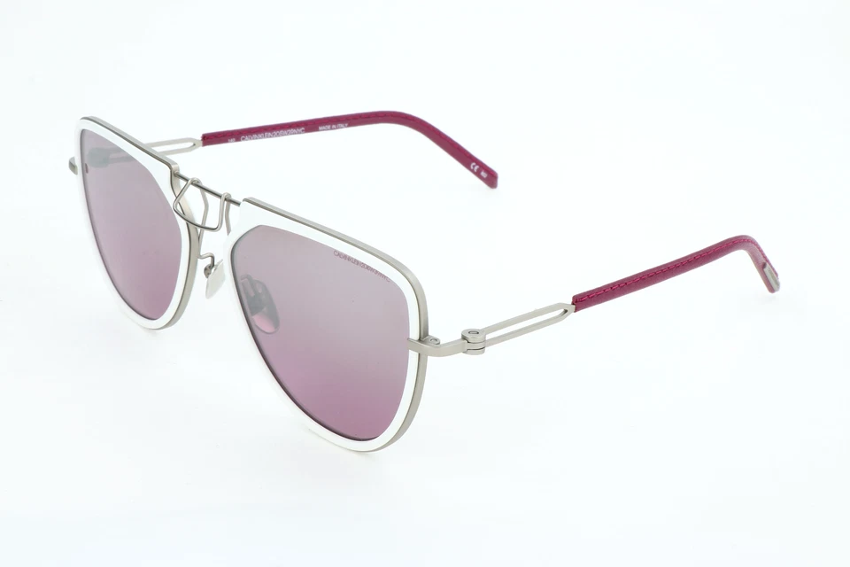 Gafas de sol Calvin Klein unisex 57 mm blancas CKNYC1874S-100-57