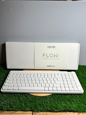 Flow Lite 100-Key Low Profile Mechanical Keyboard Full Size - White