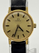 Omega Geneve Manual Watch Cal625 Gold Dial Used Good Condition