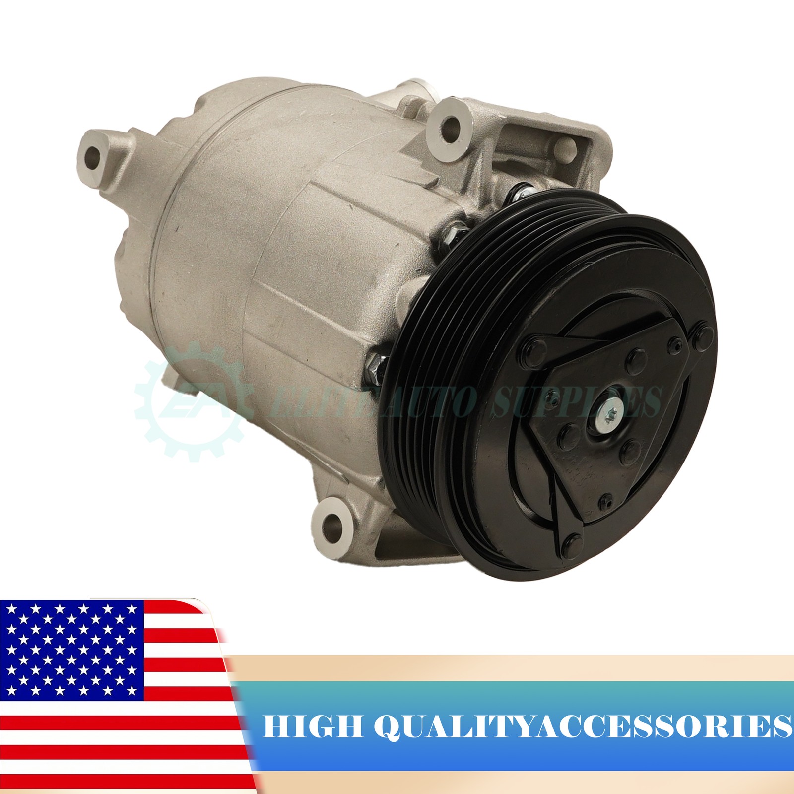 A/C Compressor 333332 For Maserati Ghibli Newer Quattroporte Levante 3.0L Only