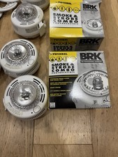 BRK Hardwired Smoke and CO Alarm with LED Strobe Light 6 Pack