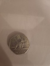 Olympic 50p 2011 Wrestling Coin Circulated