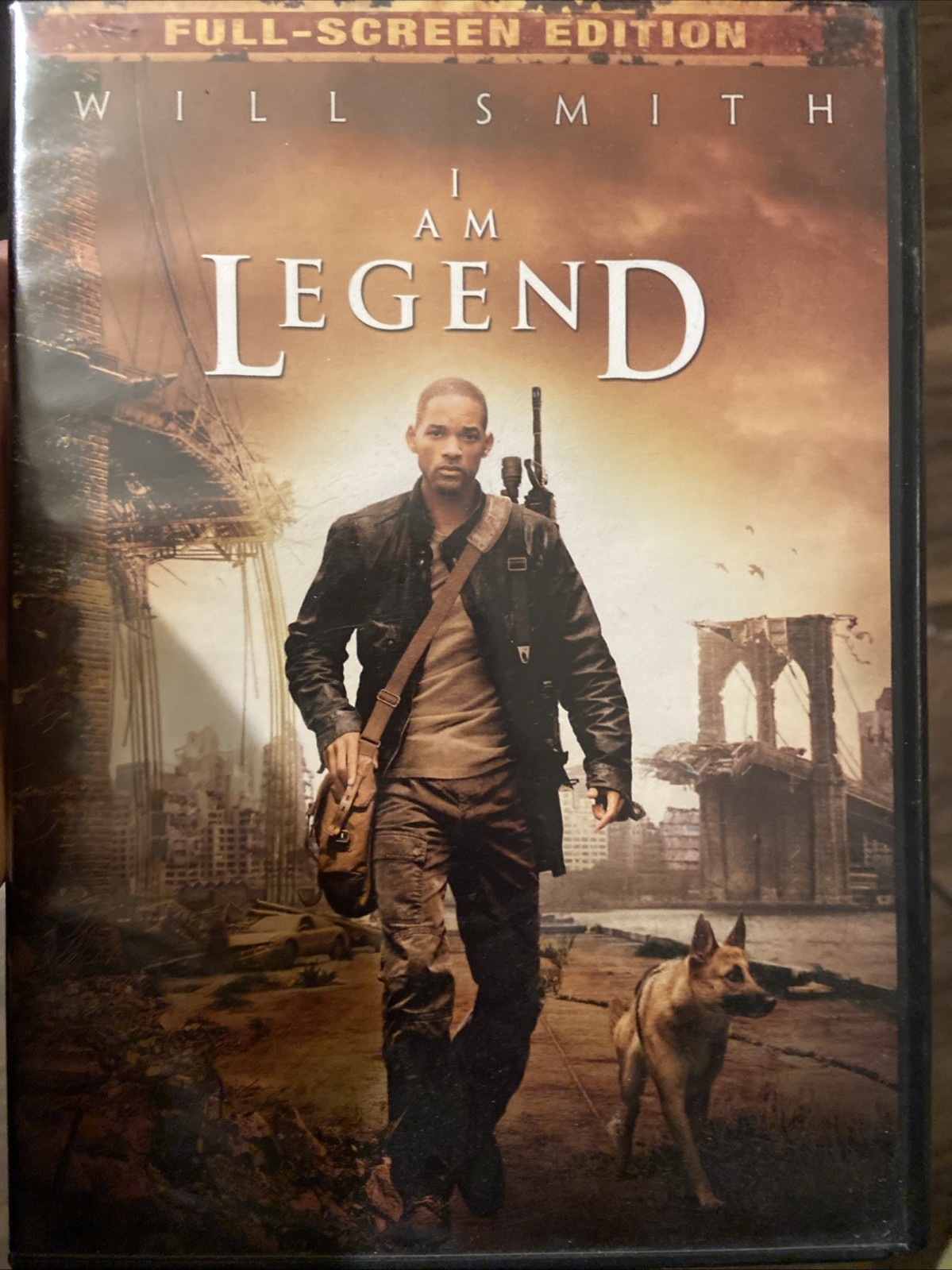 I Am Legend (DVD, 2008, Full Frame) New