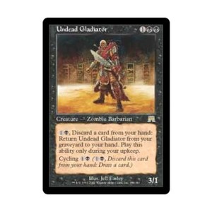 Undead Gladiator (Rare Foil) - Onslaught - Magic: The Gathering
