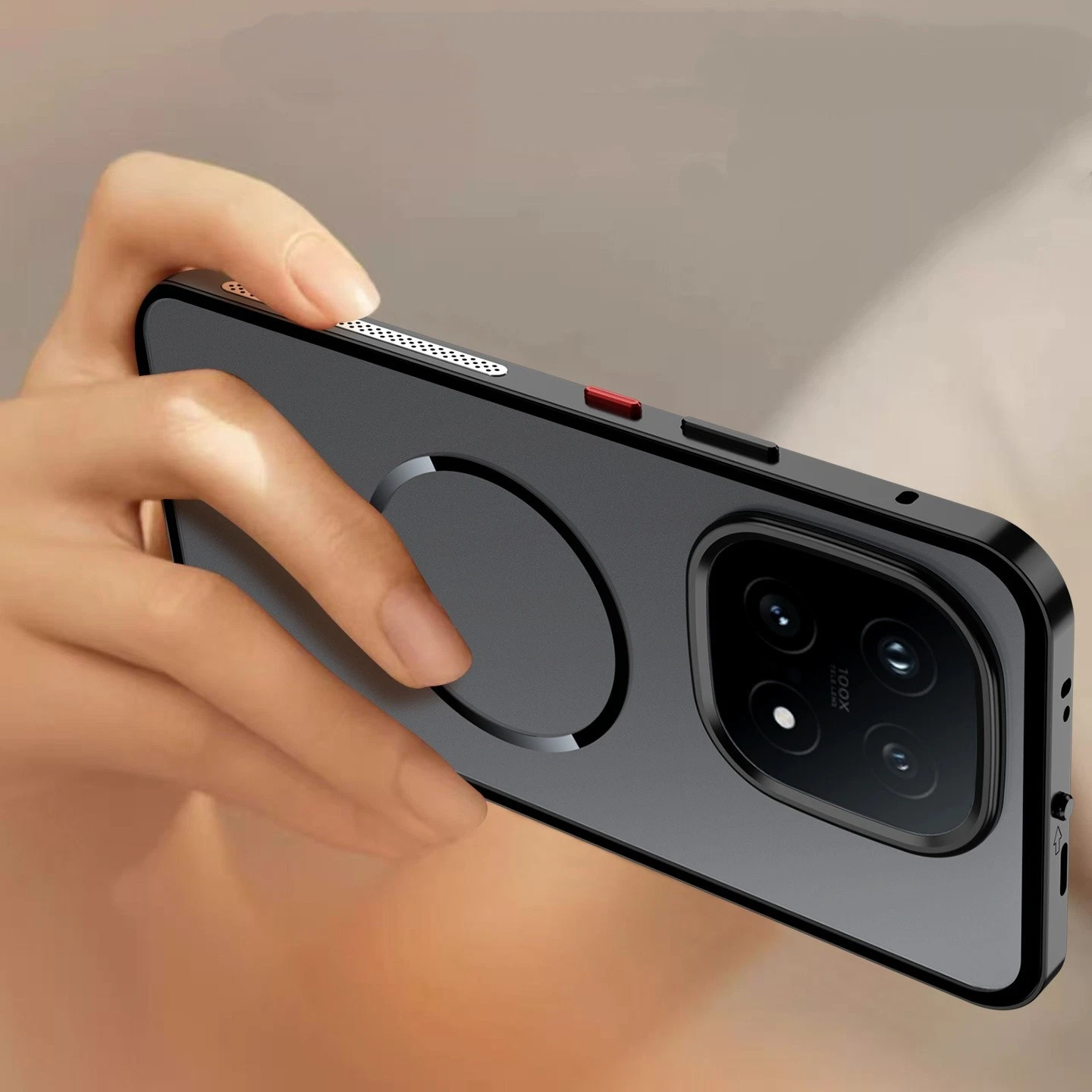 Magnetic Aluminum Metal Frame Bumper  + Acrylic Back Case Cover For vivo iQOO 15 - Picture 10 of 19