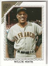 2022 Topps Gallery WILLIE MAYS Card GIANTS