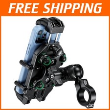 Anti-Theft Motorcycle Phone Mount Holder with Vibr