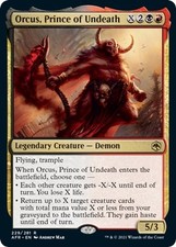 Orcus, Prince of Undeath - Normal NM MTG Adventures in the Forgotten Realms