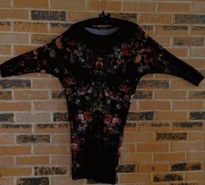 Alexander McQueen Wool Floral Bodcon Dress - Size S
