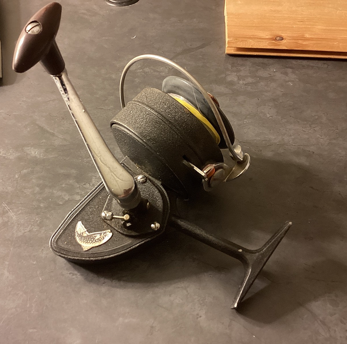 Vintage D.A.M. Quick 550 Salt or Freshwater Spinning Reel, Made in
