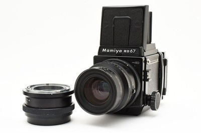 NEAR MINT-] Mamiya RB67 Pro SD K/L KL 90mm f/3.5 L Lens 120 film