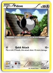 Pidove 84/114 Black & White Common