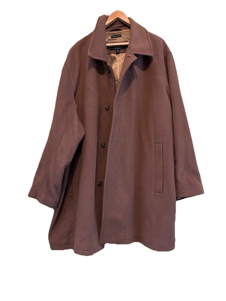 Claiborne 4XL Ladies Italian Wool Blend Long Jacket