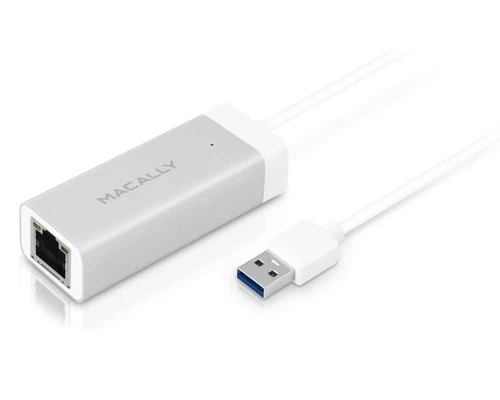 Macally USB 3.0 auf Ethernet Adapter USB-Stecker zu RJ45 Netzwerk Gigabit Lan