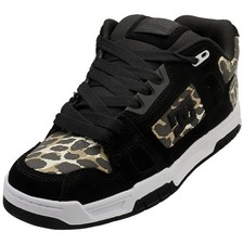 DC Shoes Stag Mens Skate Sneakers in Cheetah Black