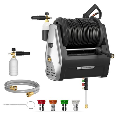 #ad 1800W Wall Mounted Electric High Pressure Washer with Upgraded 1800W Motor $623.99