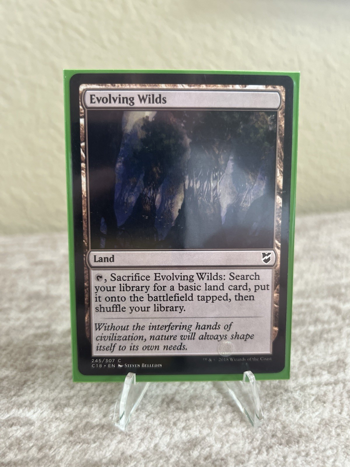 Evolving Wilds NonFoil Commander 2018 245 NM MTG