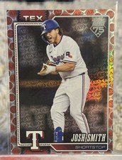 Josh Smith RED FOIL SSP /5 Spring Training - 2026 Topps Series 1 Texas Rangers