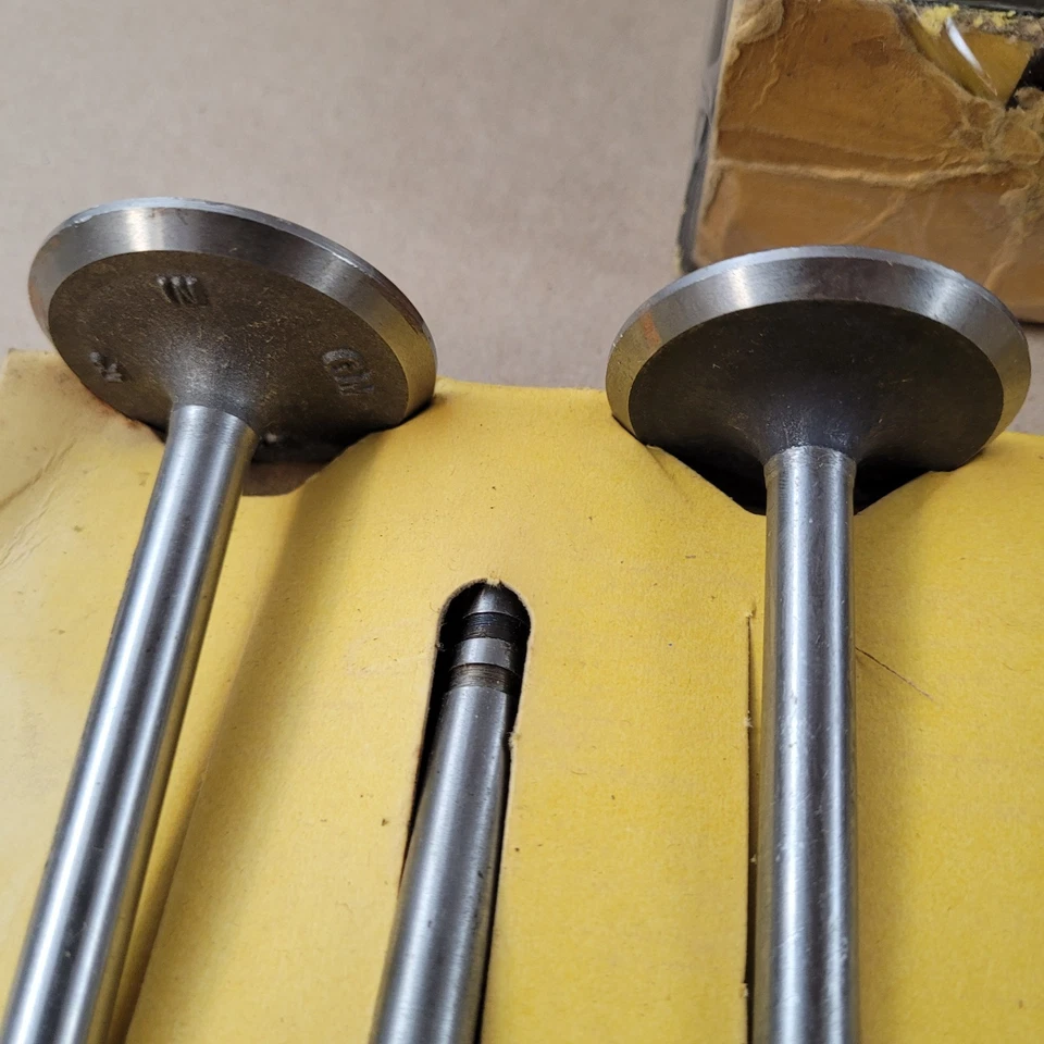 8 nuevas válvulas de admisión GM genuinas NOS 1949-54 Oldsmobile 88 98 556039 Foto 4 de 4