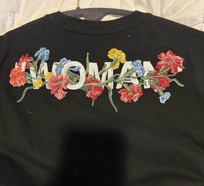 #ad #ad Authentic Off white Woman Shirt Black Size Medium $99.00