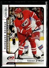 2017-18 O-Pee-Chee Valentin Zykov Rookie Carolina Hurricanes #502