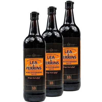 Lea & Perrins Worcestershire Sauce 3er-Pack   Authentischer Geschmack genießen