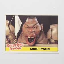 Mike Tyson Topps Spitting Image The Inaudible Hulk #31 1990 Boxing Sports Card