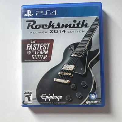 Rocksmith 2014 Edition (Sony PlayStation 4, 2014) Tested No Cable