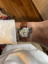 Vintage Universal Geneve 1940s Manual Wind Cushion Case Watch 854946 Original