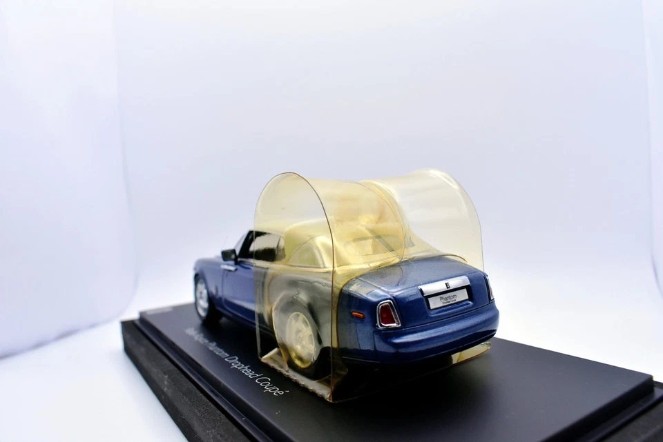 Modellino Auto Scala 1:43 Rolls royce phantom Kyosho modellismo statico RARE - Immagine 4 di 4