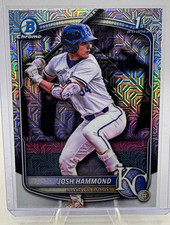 Josh Hammond 2025 Bowman Chrome Baseball - Mojo Refractor Rookie Card# BDC-185. rookie card picture