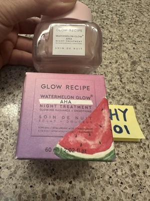 Glow Recipe Watermelon Glow AHA Night Treatment 2oz/60mL FULL SZ