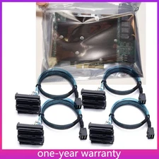 LSI SAS 12GB/S 9300-16I HBA ADAPTER CARD IT Mode 4*SFF-8643 SATA SAS Cable