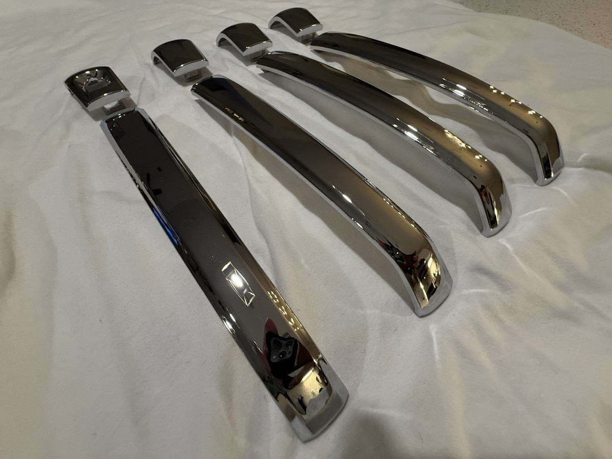 メル15743  8pc Chrome Door Handle Insert Set for Lexus GX460 2010-2023 - 3M