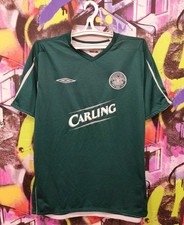 Celtic 2004 2005 Away Shirt Football Soccer Jersey Vintage Umbro Men's size L