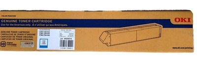 NEW OKI Genuine Original Cyan Laser Toner Cartridge 45536515 for C931/C941/C942