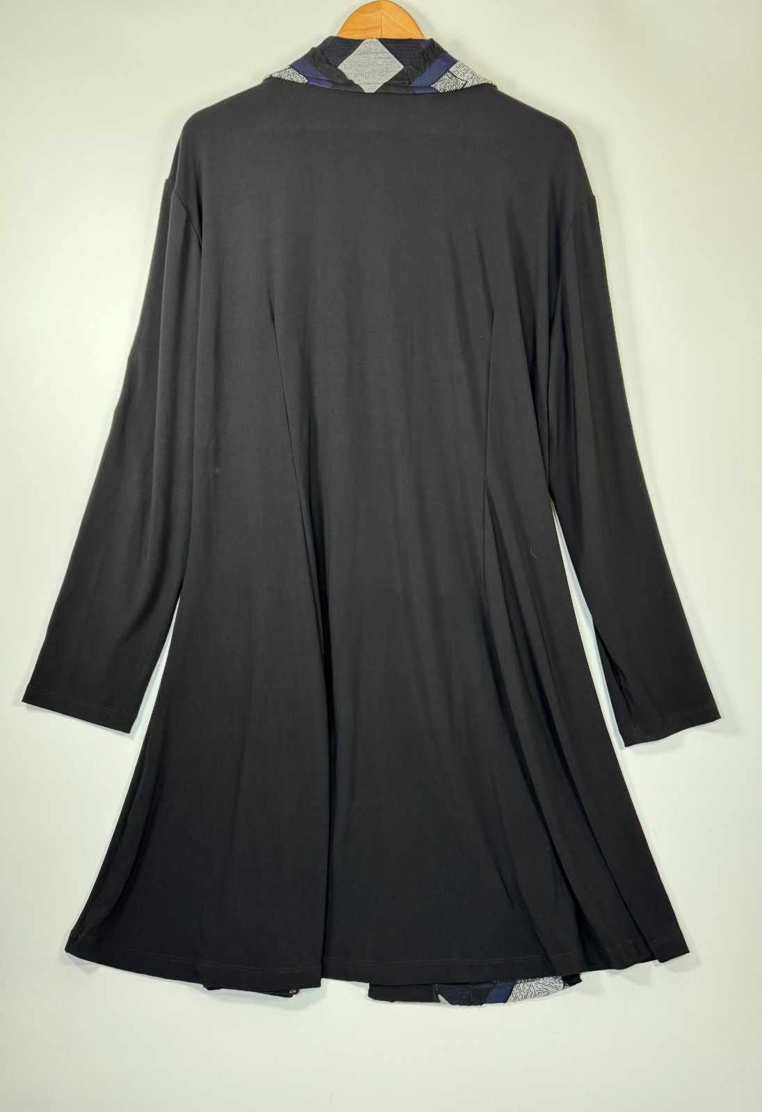 MIB Plus Size 1X Patchwork Knit Cardigan Duster B… - image 4