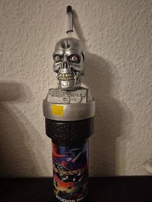 Retro Terminator 2 3D Kinobecher Universal Studios Hollywood Cup