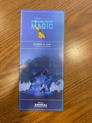 DVC Moonlight Magic Animal Kingdom December 10th, 2024 Brochure