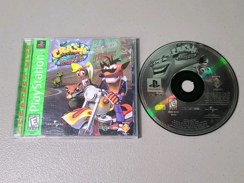 Crash Bandicoot: Warped Greatest Hits (PlayStation 1, PS1, 1998) CIB Complete
